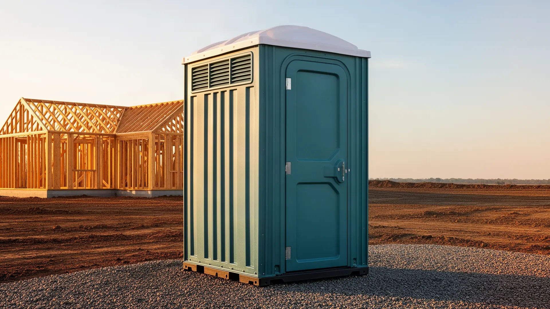 Clean porta potty unit from Eagle Valley Porta Potty Rental in Los Angeles, CA